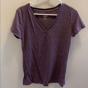 Purple v neck tee
